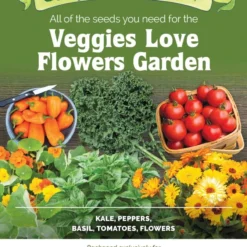 Gardener's Supply - Veggies Love Flowers Organic Seeds