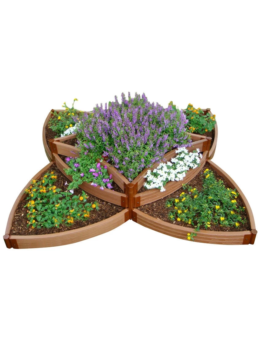 Classic Sienna Versailles Sunburst Raised Garden Bed With 2" Boards - Image 4
