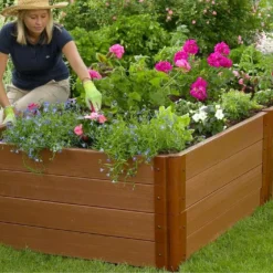 Classic Sienna Raised Garden Beds 22" High With 2" Boards