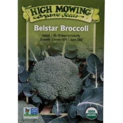 Belstar Broccoli Organic Seeds