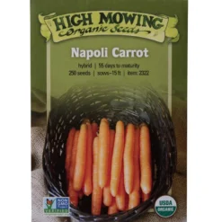 Napoli Carrot Organic Seeds