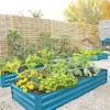Demeter Corrugated Metal Raised Bed, 34" X 68"
