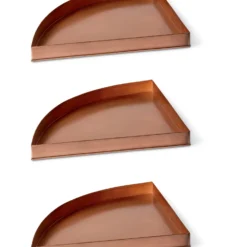 Essex Quarter Round Plant Stand Trays, Set Of 3