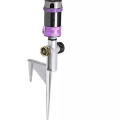 4-Pattern Cylinder Sprinkler With Spike