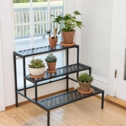 Rectangular Lattice Plant Stand