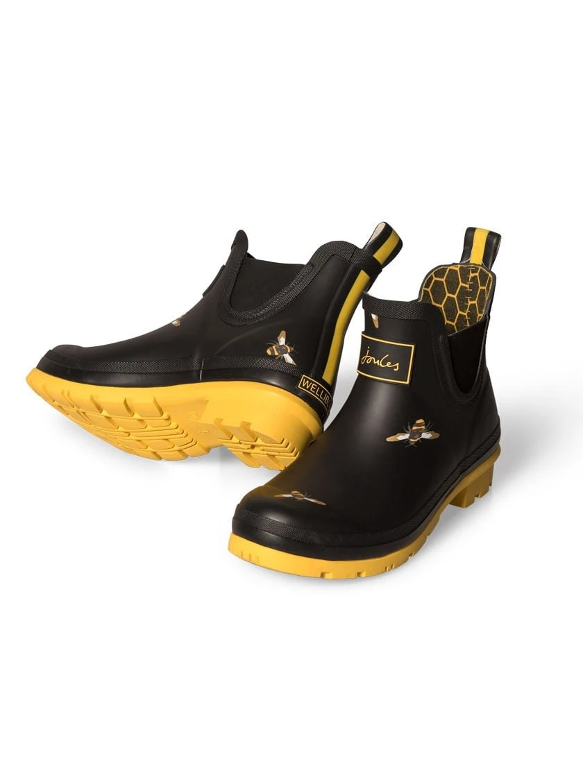 Women's Joules Ankle Height Welly Boots - Image 2