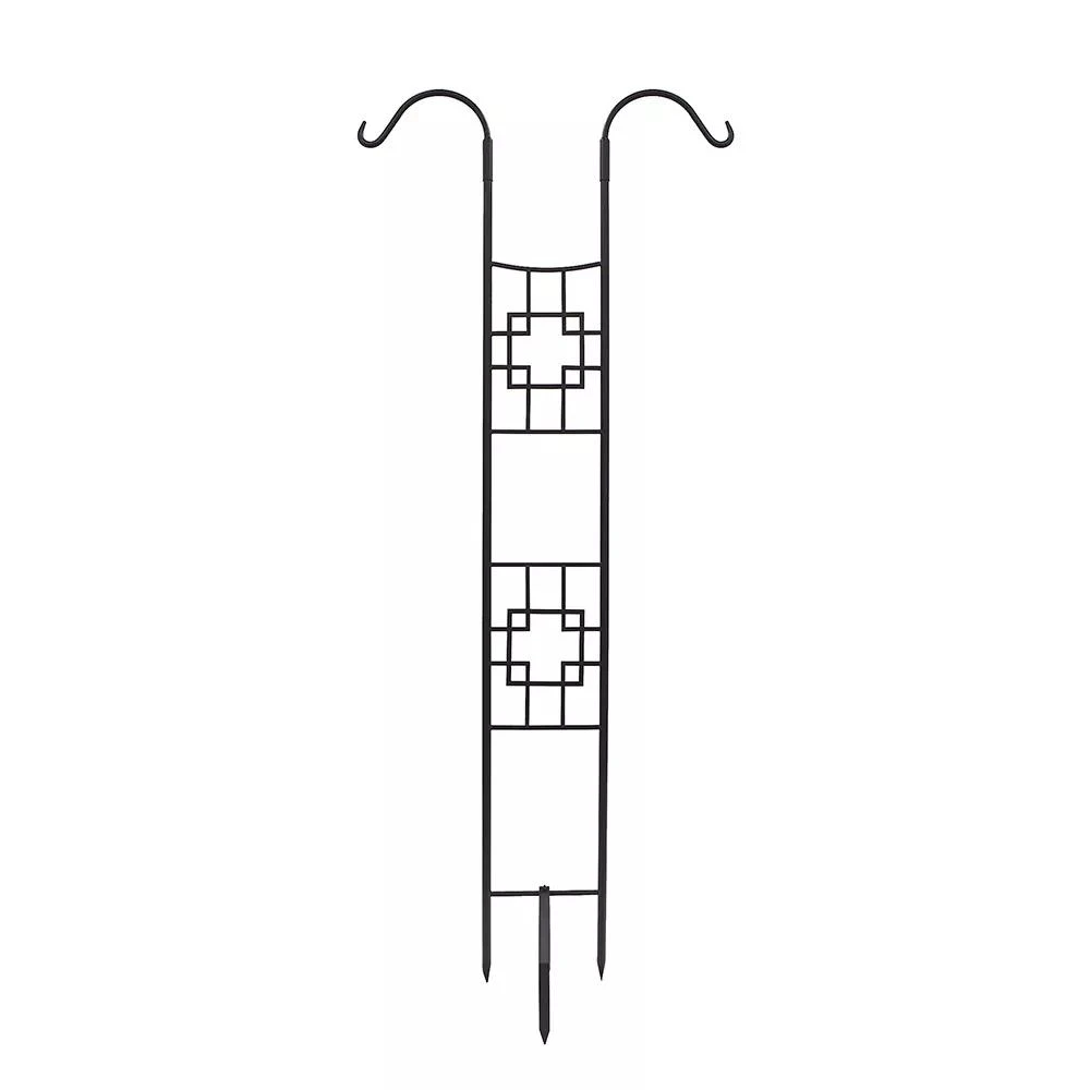 Achla Designs Square-on-Squares Double Pole Trellis - Image 2
