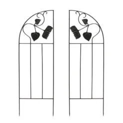 Achla Designs Sunflower Trellis Side Panels, Set Of 2