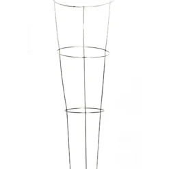 Heavy-Duty Galvanized Plant Supports 42", Set Of 5