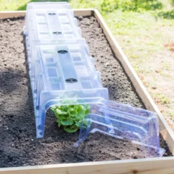 Cool Weather Row Cloche Ends, Set Of 2