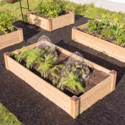 Copper Cap Raised Beds