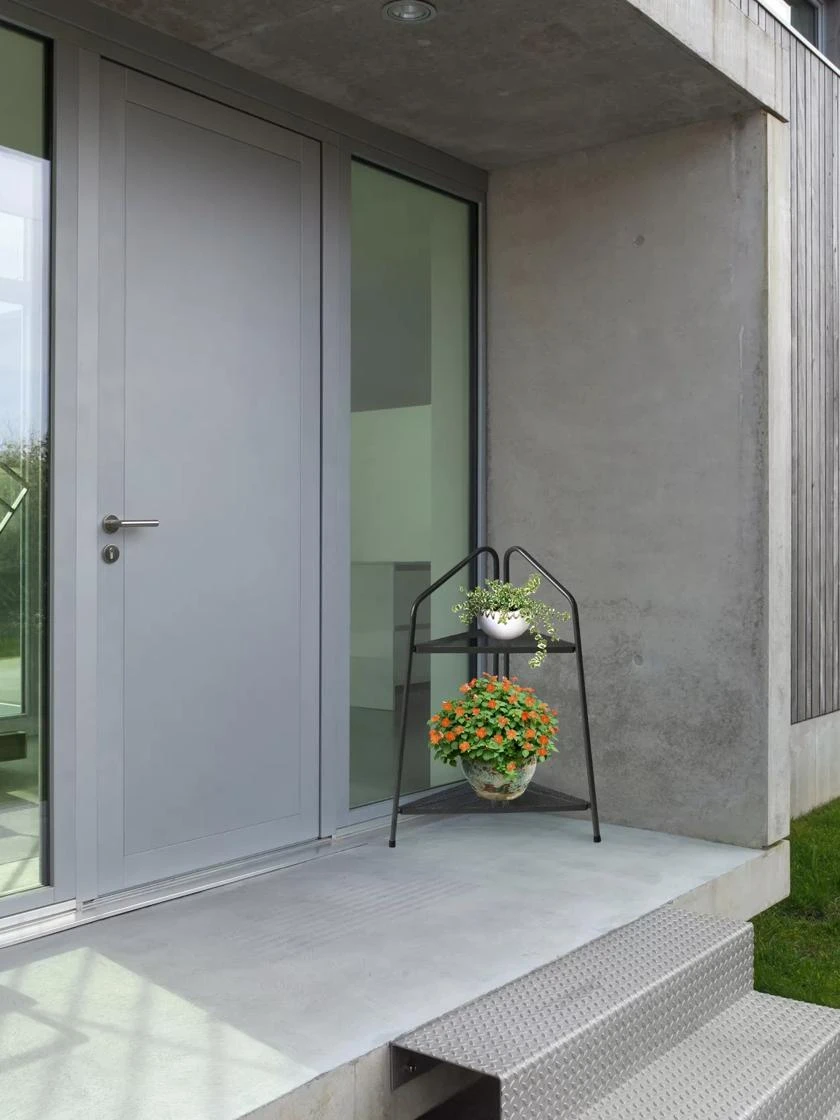 Modern Metal Plant Shelves - Image 3