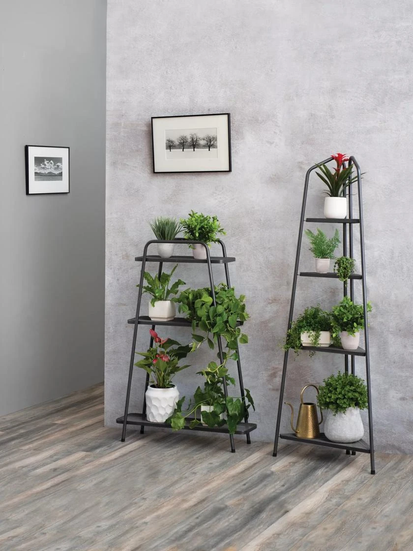 Modern Metal Plant Shelves