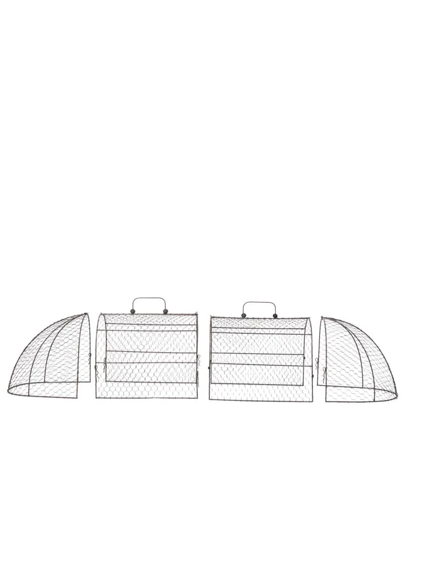 Chicken Wire Row Cloche Expandable Extra Large 3N1 - Image 4