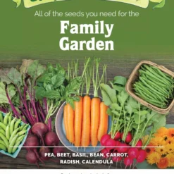 Family Garden Organic Seed Collection, Set Of 7