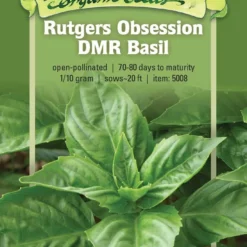 Rutgers Obsession Basil Organic Seeds