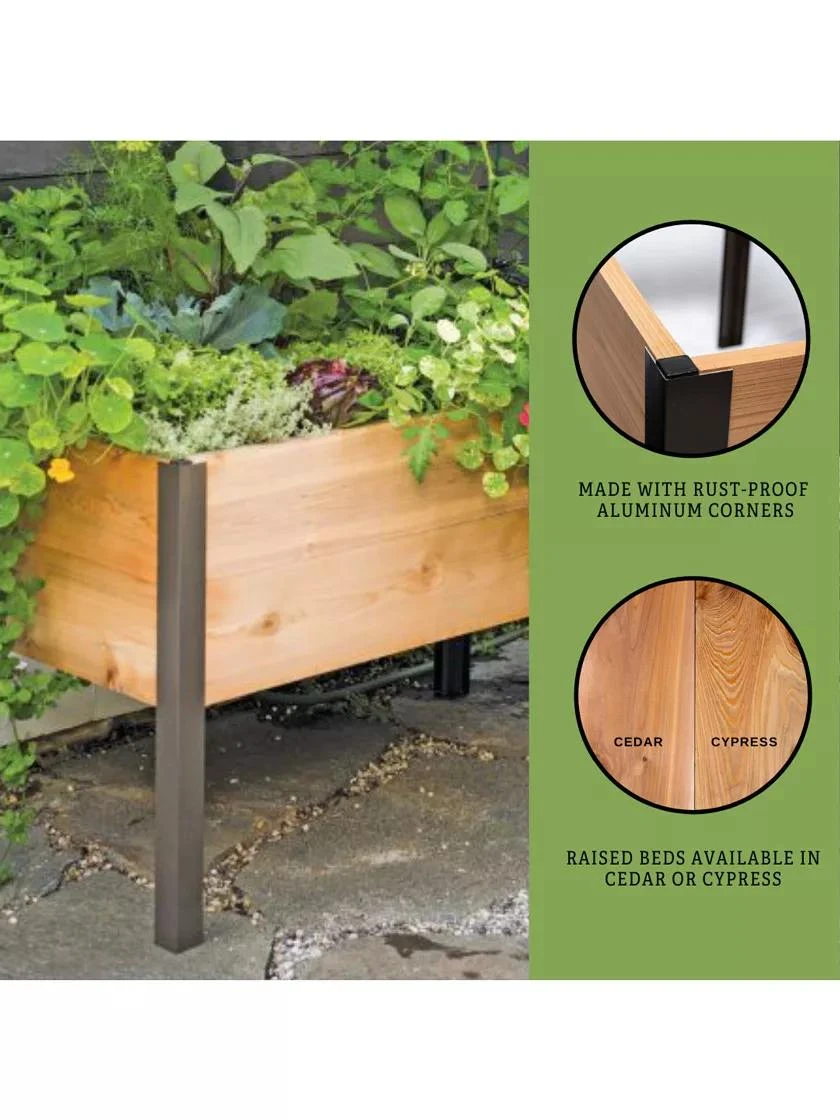 Elevated Planter Box, 2' X 4' - Image 3