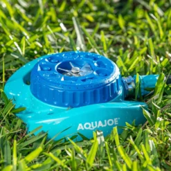 Aqua Joe® AJ-TSSBM Indestructible 9-Pattern Metal Turret Sprinkler