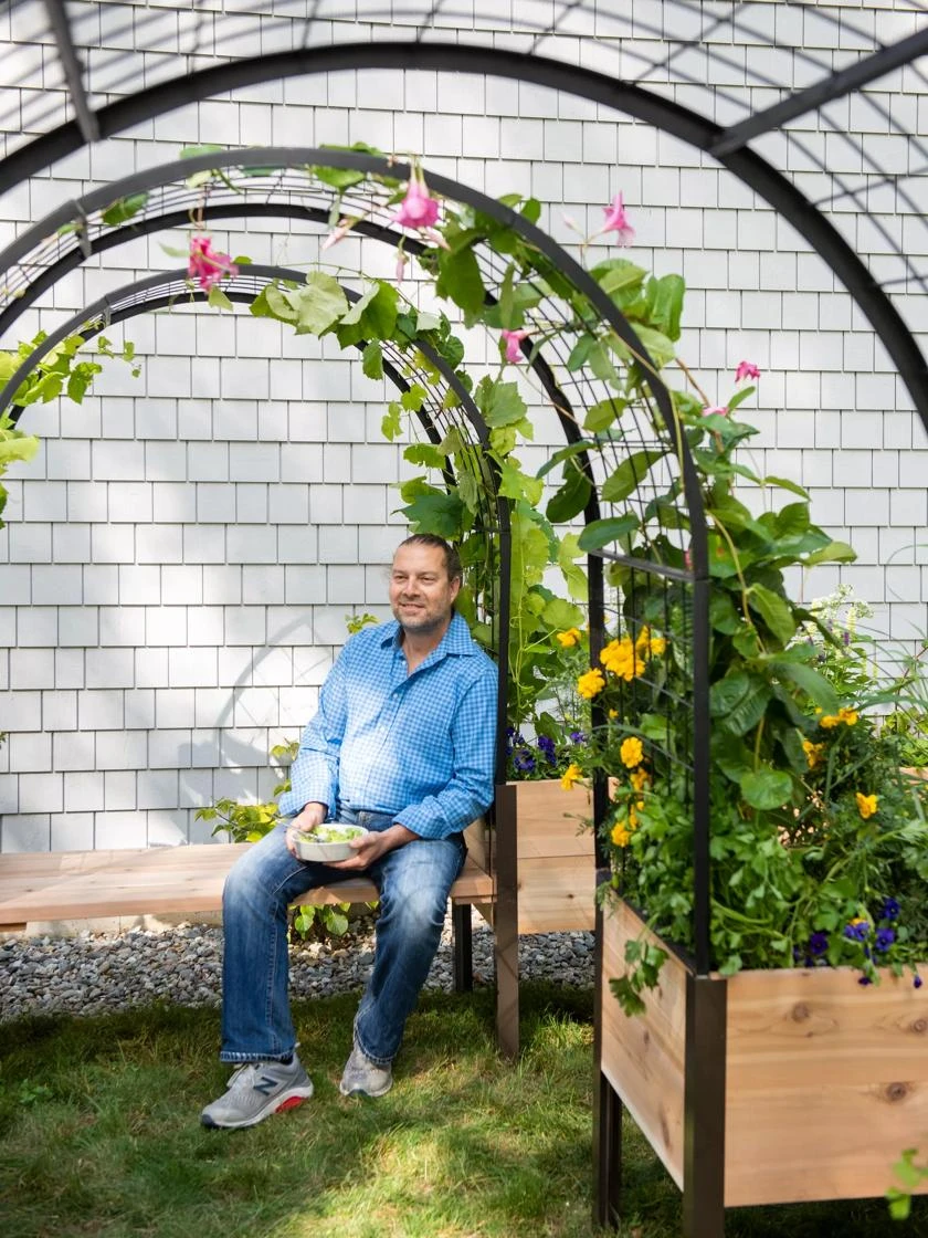 Cedar Bench Kit, Natural, 48" - Image 3