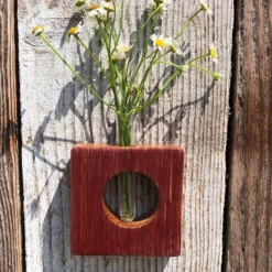 Wine Barrel Counter Top Vase Or Propagation Station