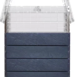 Modular Rectangular Raised Bed Kit With Translucent Panels & Lid