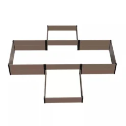 Terraced Cross Garden Bed